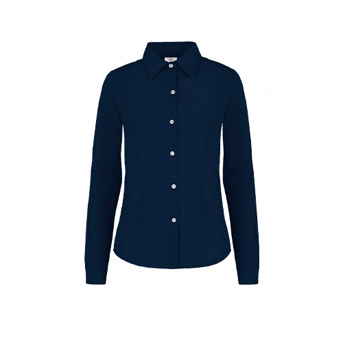 CAMISA YAZ GABARDINA DAMA MANGA LARGA - Vista 12